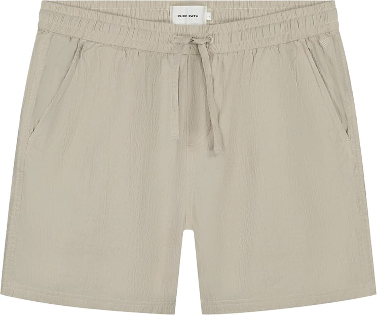 Pure Path Seersucker Shorts