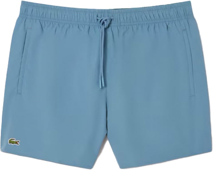 Lacoste Blauw grijze zwembroek swimwear