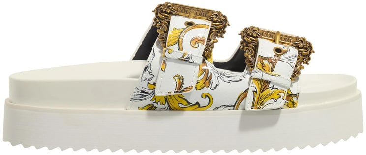 Versace Jeans Couture Sandals White