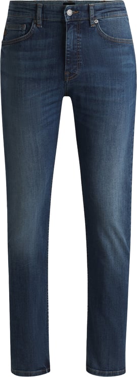 Boss Delaware Slim Tapered jeans blauw