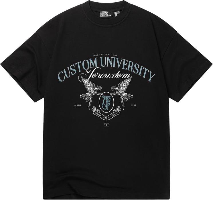 JORCUSTOM Custom Loose Fit T-Shirt Black