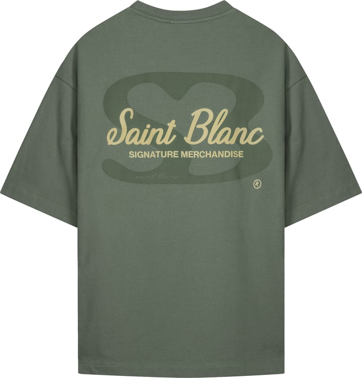 Saint Blanc Signature T-Shirt Groen