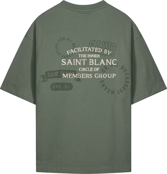 Saint Blanc Inner Circle T-Shirt Groen