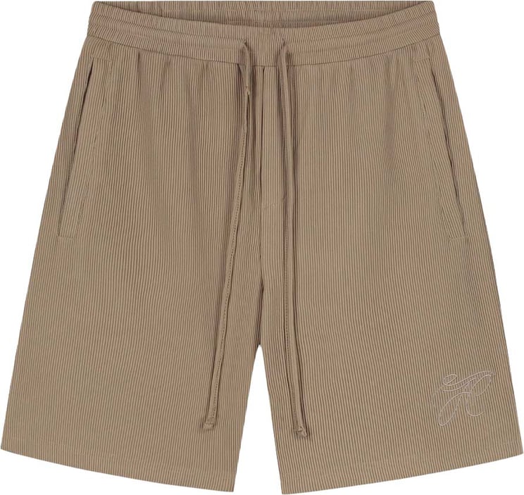 JORCUSTOM Pleated Short Sand