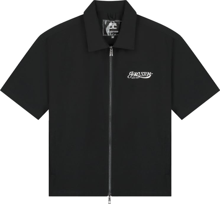 JORCUSTOM Coach Jacket Short Sleeve Black