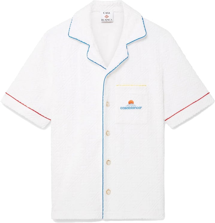 Casablanca towel shirt white
