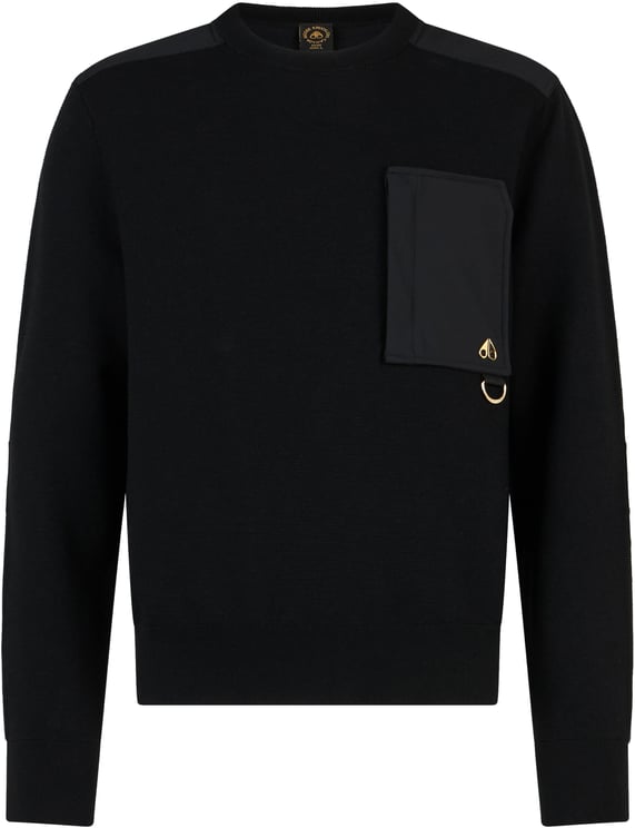 Moose Knuckles Elowan Sweater Black