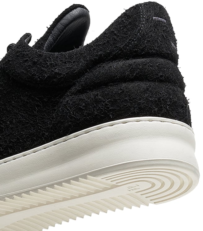 Filling Pieces Low Top Fuzz Black