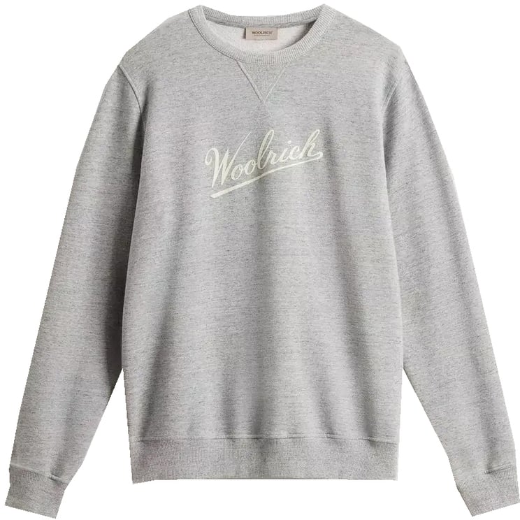 Woolrich Mouline Crewneck Medium Grey
