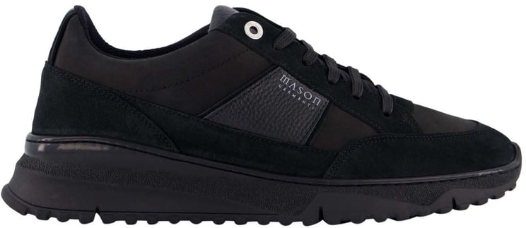 Mason Garments Heren Tia Runner Sneaker Zwart