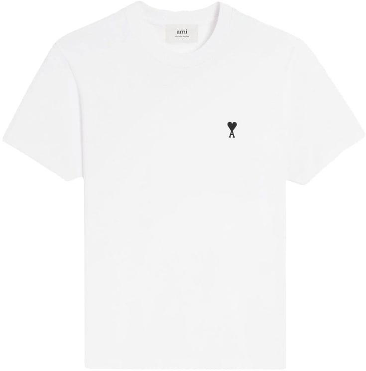 AMI Paris T-Shirts And Polos White