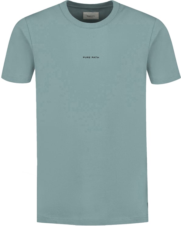 Pure Path Essential Logo t-shirt Sky Blue