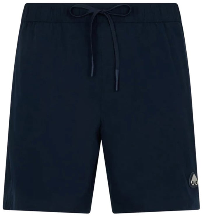 Moose Knuckles Logo Swim Short Navy