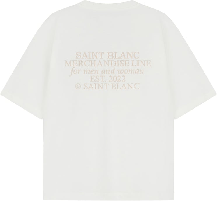 Saint Blanc M/F T-Shirt Bright White