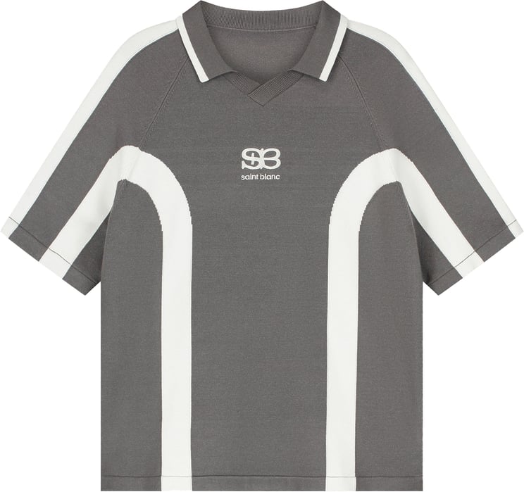 Saint Blanc Raglan Jersey Knit Gray