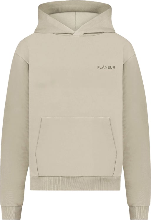 FLÂNEUR hoodie beige