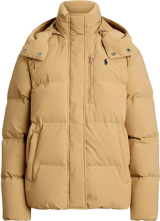 Ralph Lauren Puffer Jas Beige