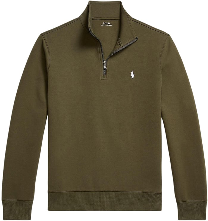 Ralph Lauren Half Zip Sweater Groen