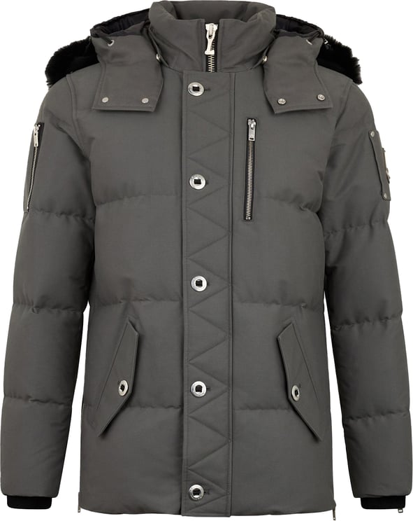 Moose Knuckles Original 3Q Jacket Cement Black She