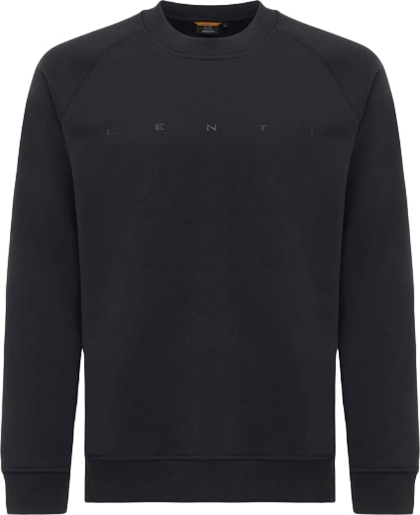 Genti Logo Sweater Blue Black