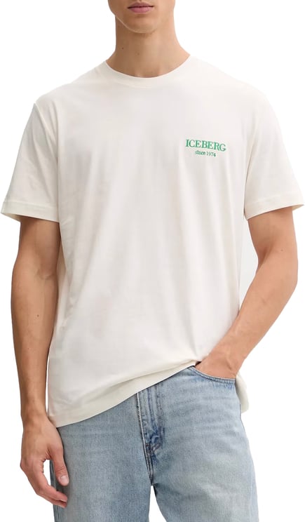 Iceberg Tee Small Branding Off White
