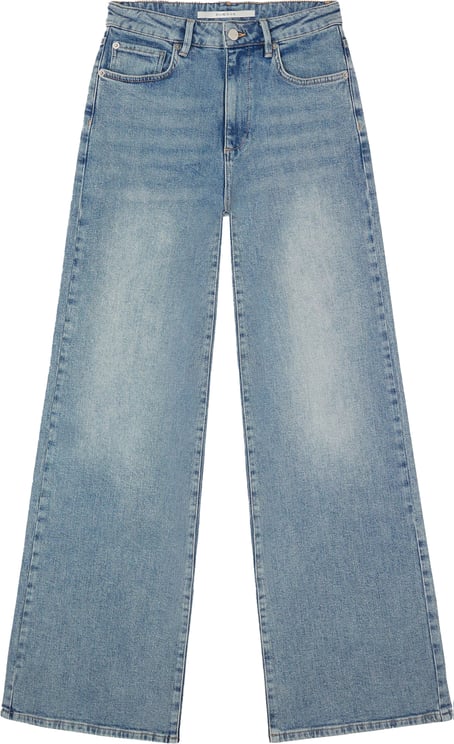 Homage to Denim jeans blauw wide leg