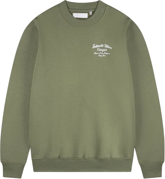 Croyez Croyez . Sweaters Olijf Cr1-fw25-07