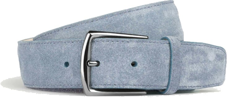 Aurélien Belt Suede Light Blue