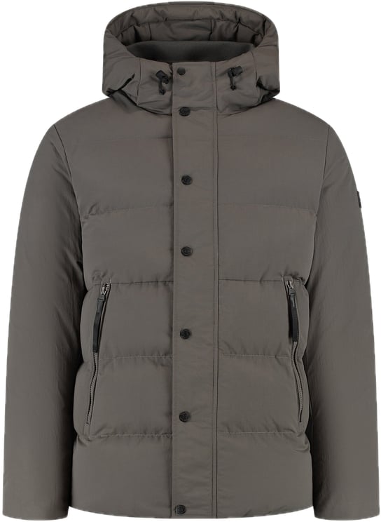 Pure Path Hooded Jacket Light Brown