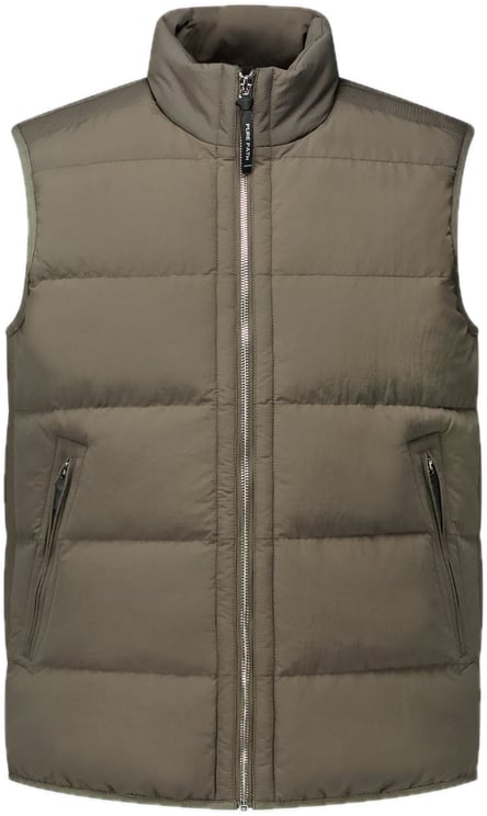 Pure Path Padded Bodywarmer Taupe