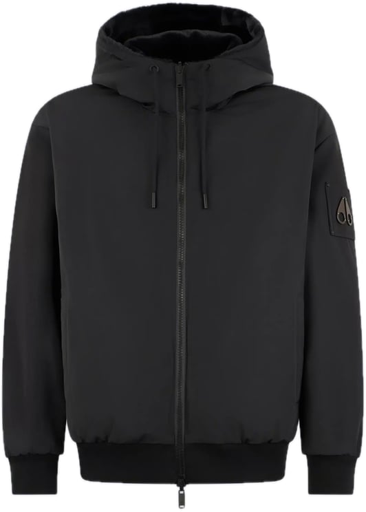 Moose Knuckles Roland Reversible Bunny Black