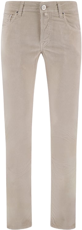 Jacob Cohen Corduroy beige Nick Slim