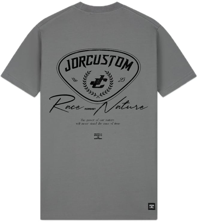 JORCUSTOM RaceAgainst Sf T-Shirt Antracite