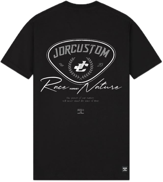 JORCUSTOM RaceAgainstNature Sf T-Shirt Black