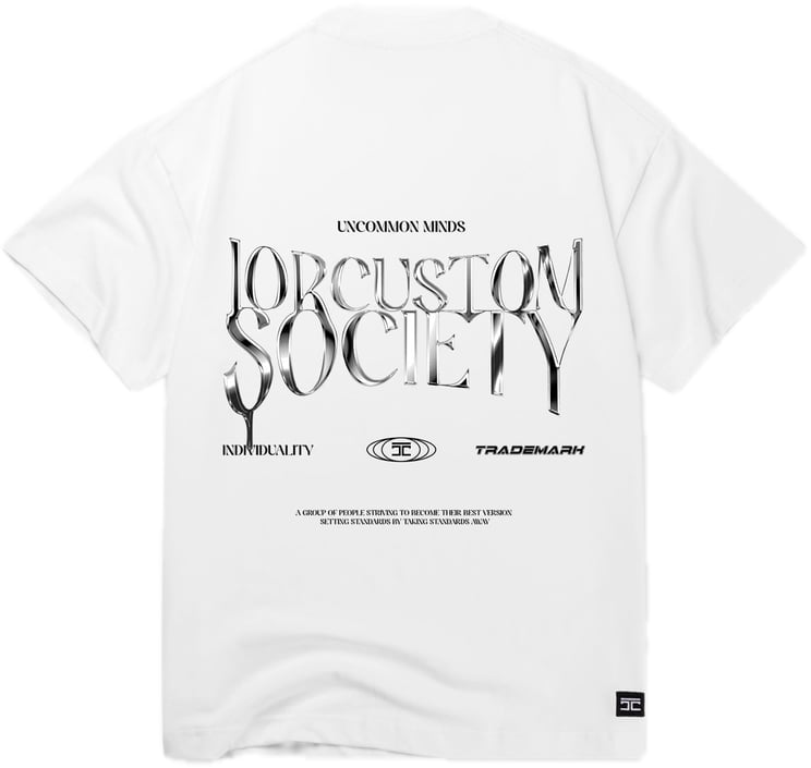 JORCUSTOM UncommonMinds Lf T-Shirt White