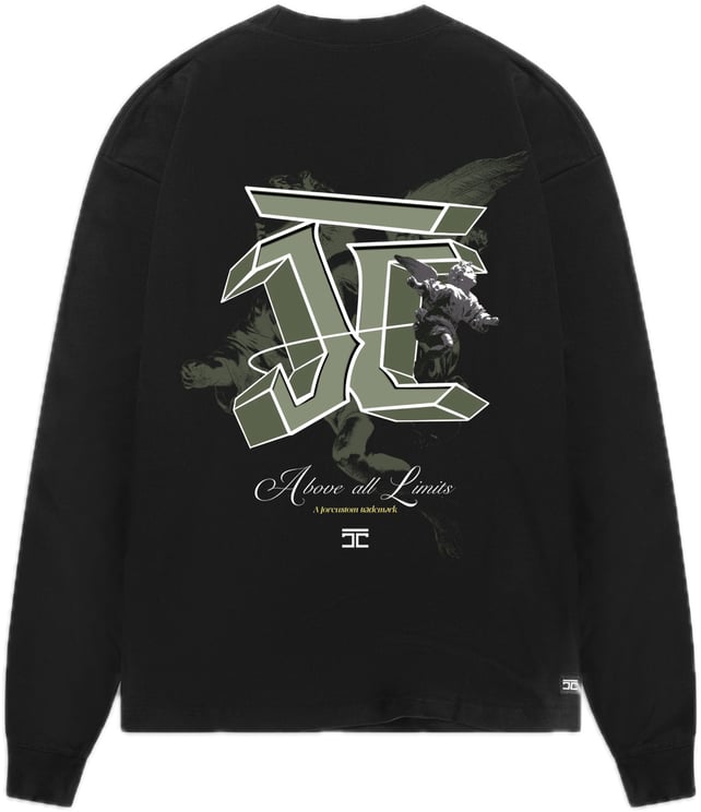 JORCUSTOM AboveAllLimits Ls T-Shirt Black