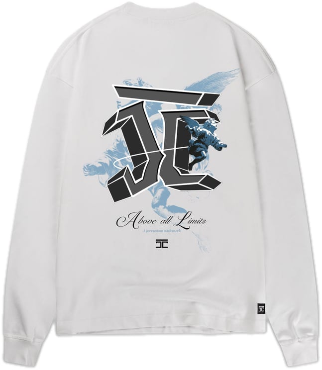 JORCUSTOM AboveAllLimits Ls T-Shirt White