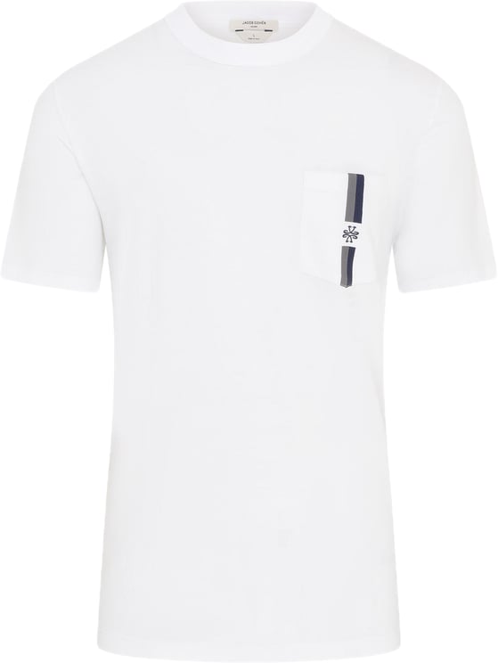 Jacob Cohen Wit shirt met borstzak