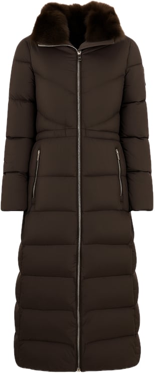 Moose Knuckles Women Belle Sh Long Espresso