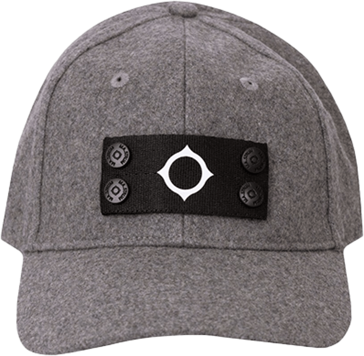 Ma.Strum Ma.Strum Ma.Strum Wool Badge Cap