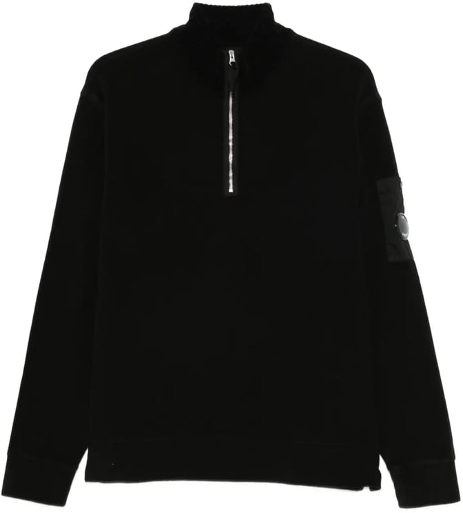 CP Company pull korte rits zwart