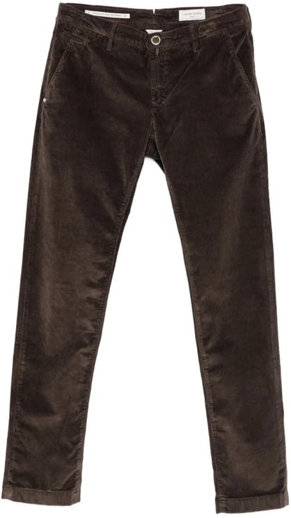 Jacob Cohen broek velours bruin