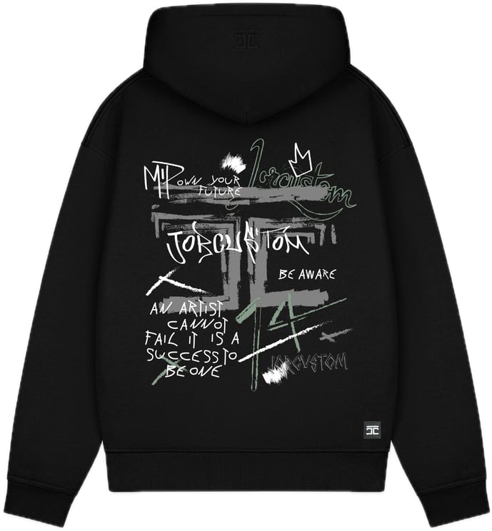 JORCUSTOM Artist Fl Zip Hoodie Black