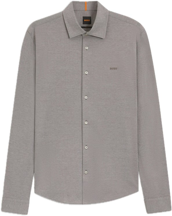 Boss Casual hemd lange mouw Groen