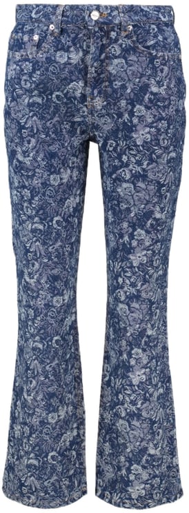 Ganni jeans mid blue