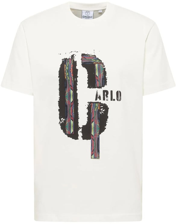 Carlo Colucci Colucci Tapes Tee White