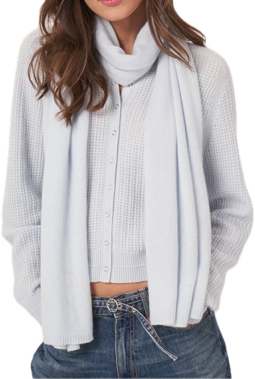 Repeat Cashmere Fine knit scarf