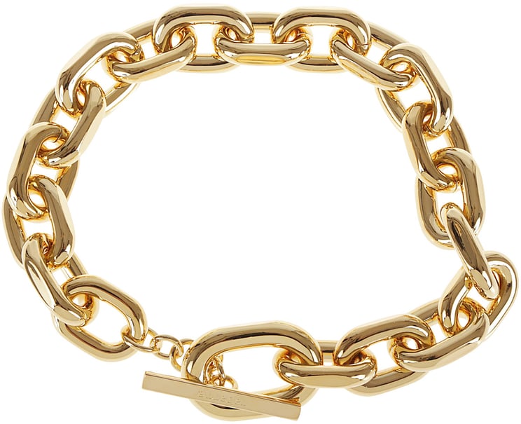 Paco Rabanne gold xl link necklace