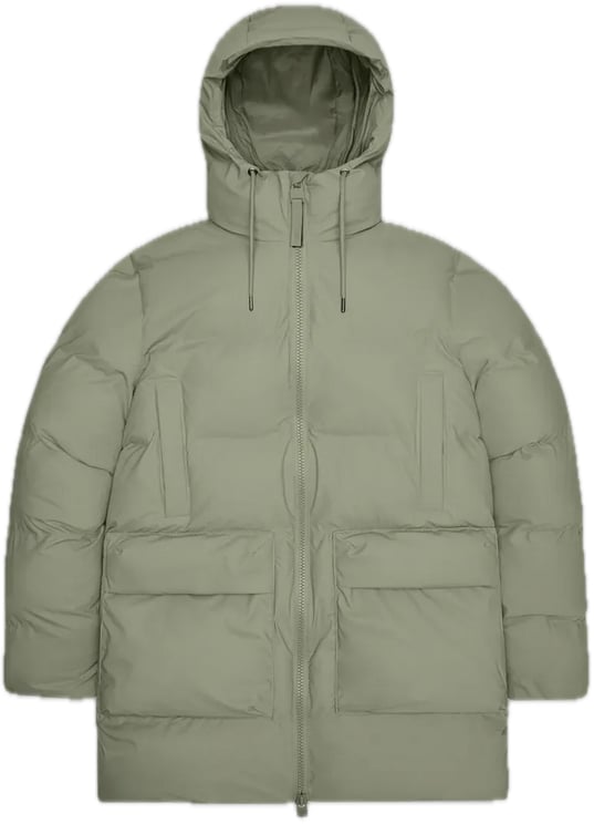 Rains Alta Long Puffer Cargo Drift