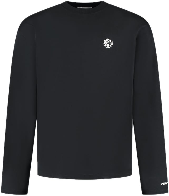 Pure Path oversized longsleeve black